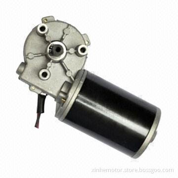 12V Worm gear motor, large torque, low speed